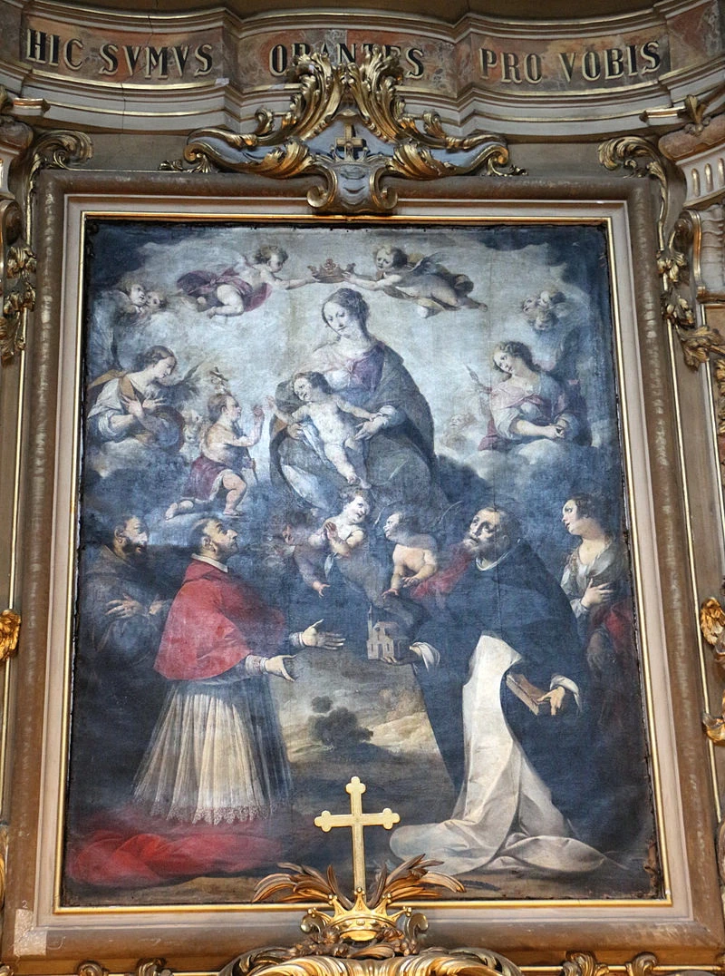 Madonna con santi - Carmine Bergamo